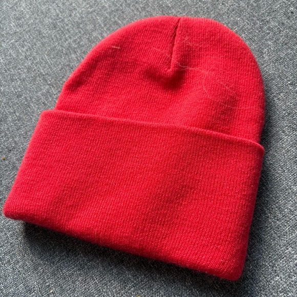 New Carhartt A18 Acrylic Watch Hat Beanie Bittersweet R85 - Picture 2 of 3